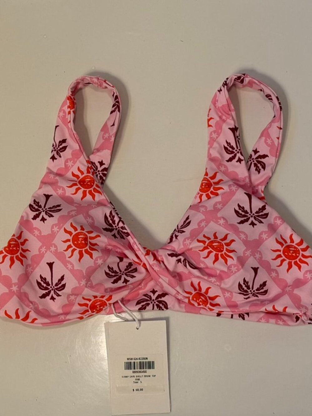 Roller Rabbit Sunny Days Shelly Bikini top pink